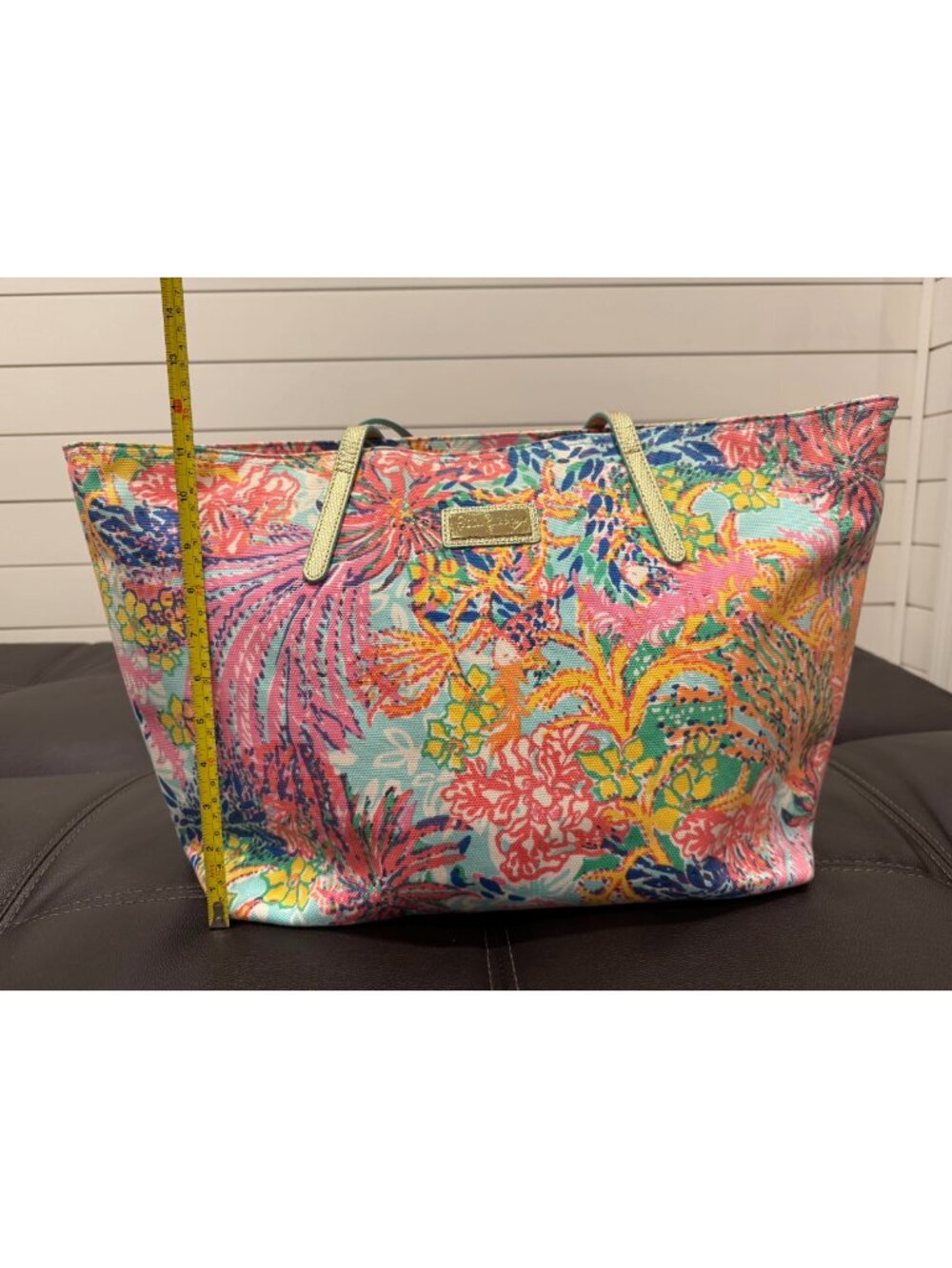 Lilly Pulitzer Fishing for Compliments Resort Tote Bag - Picture 10 of 16